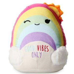 NEW! Sunshine the Colorful Rainbow Squishmallow Official Kellytoy - 8"